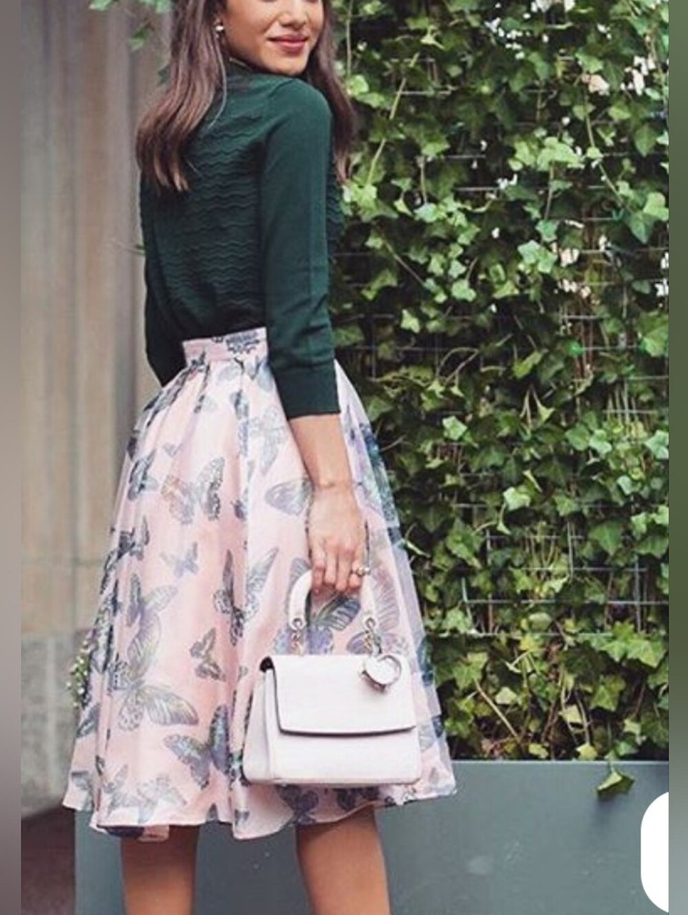 NWT CeCe Cynthia Steffe Pink Butterfly Print Sheer Overlay Skirt Size 2 Fairy